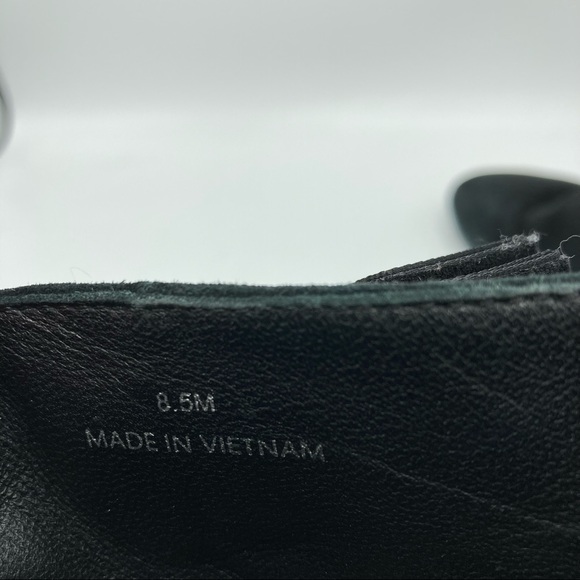 Kate Spade Holly Black Suede Ankle Boots 8.5 - Picture 7 of 10